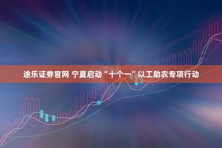 途乐证劵官网 宁夏启动“十个一”以工助农专项行动